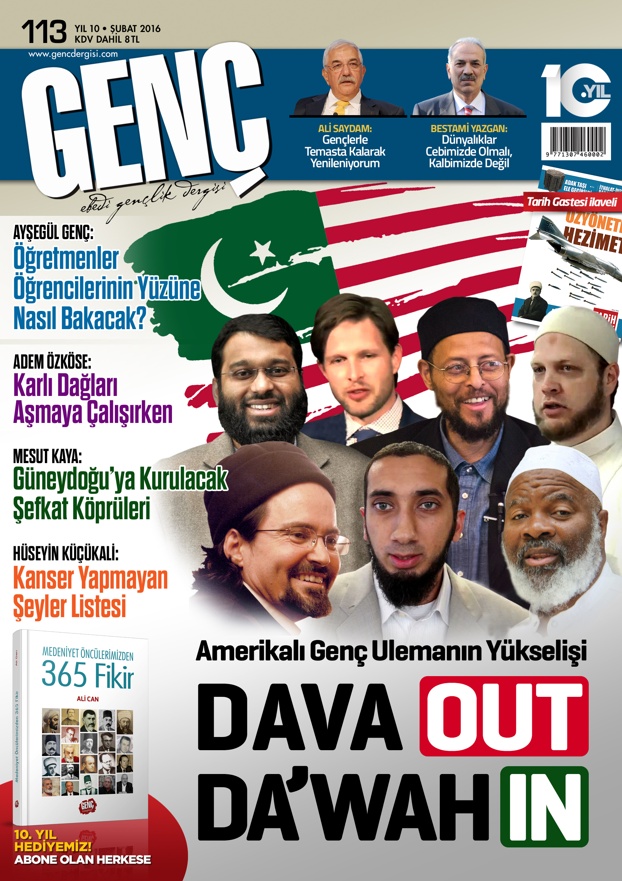 Genç Dergi 113. sayı kapağı — Şubat 2016