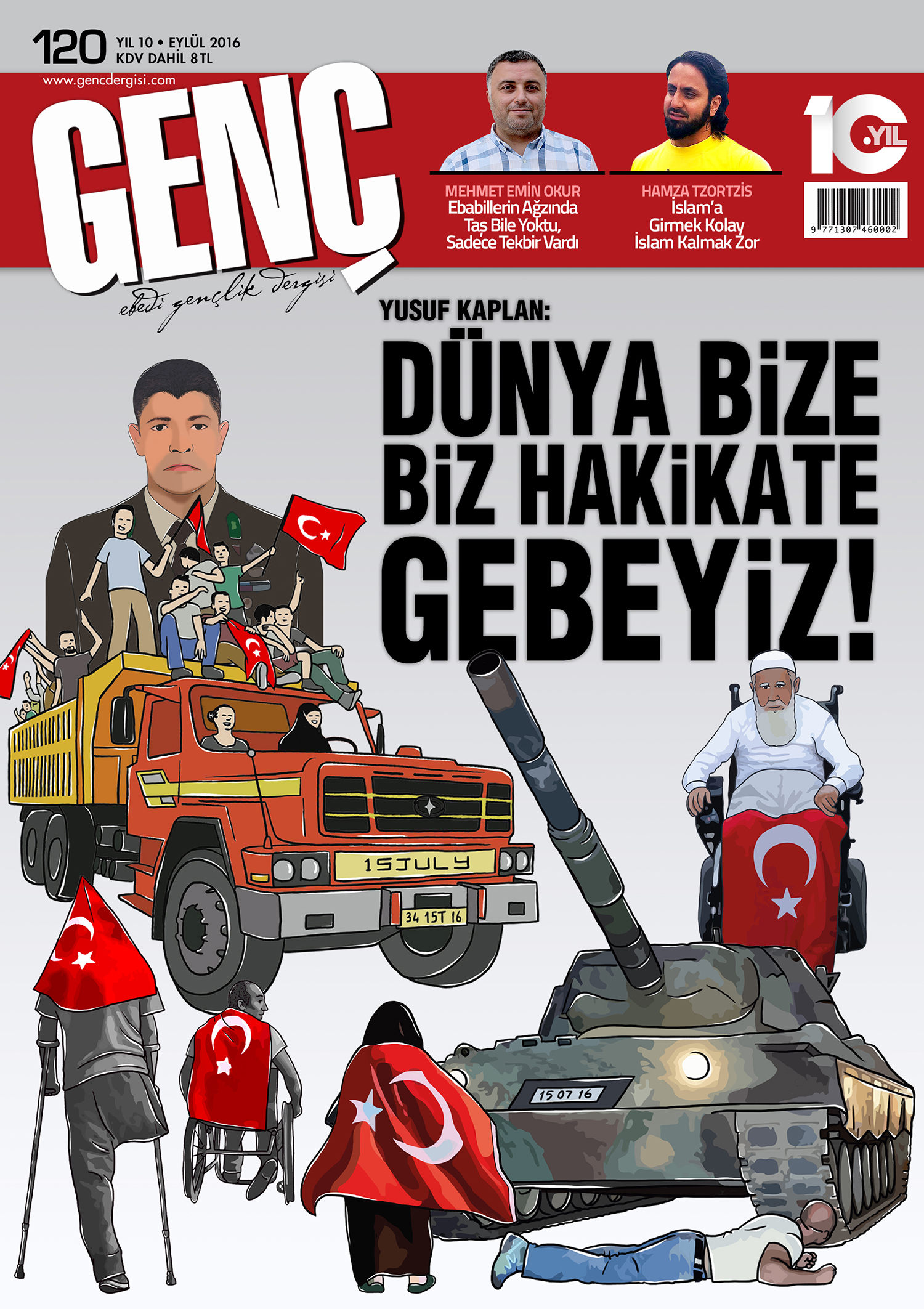 Genç Dergi 120. sayı kapağı — Eylül 2016