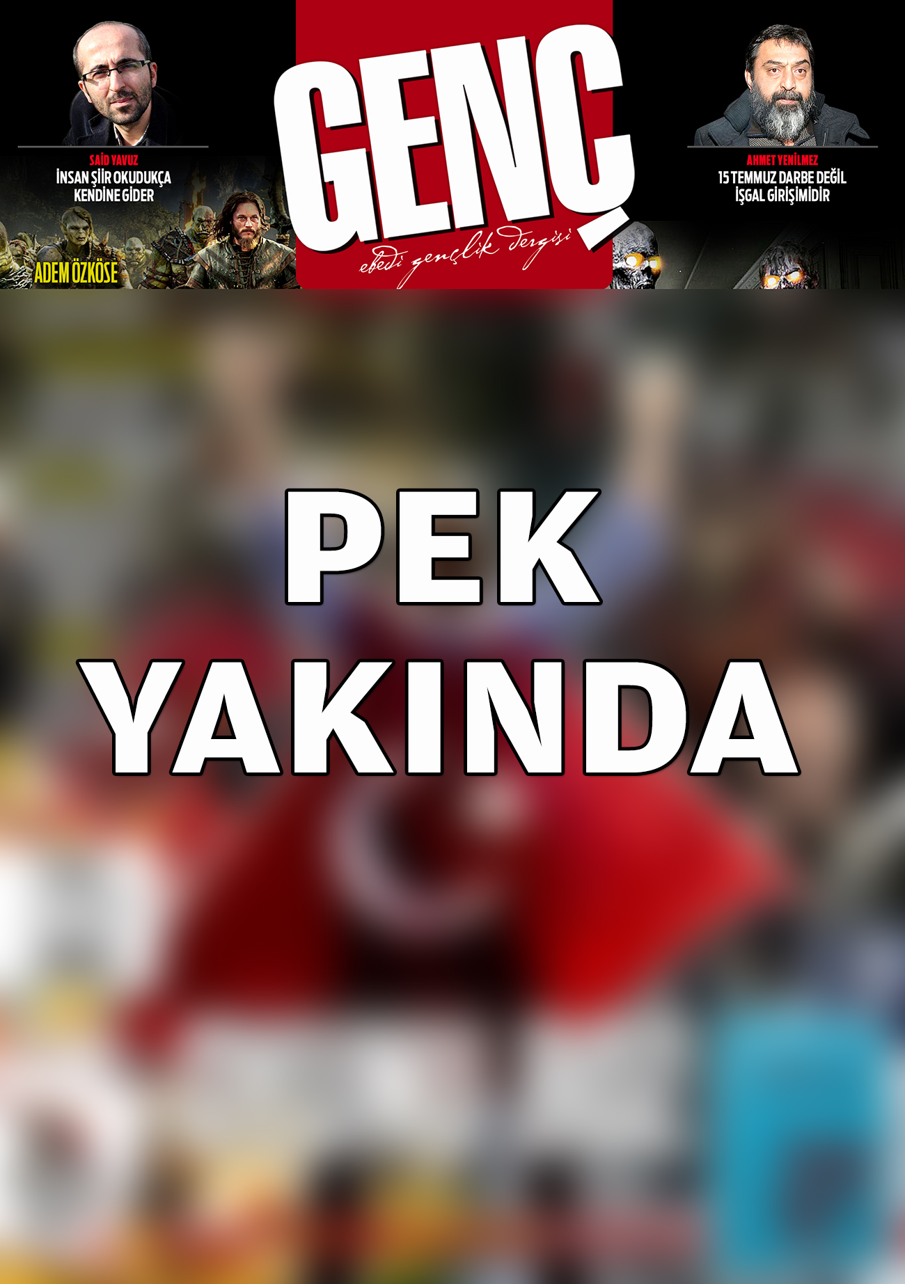 Genç Dergi 122. sayı kapağı — Kasım 2016