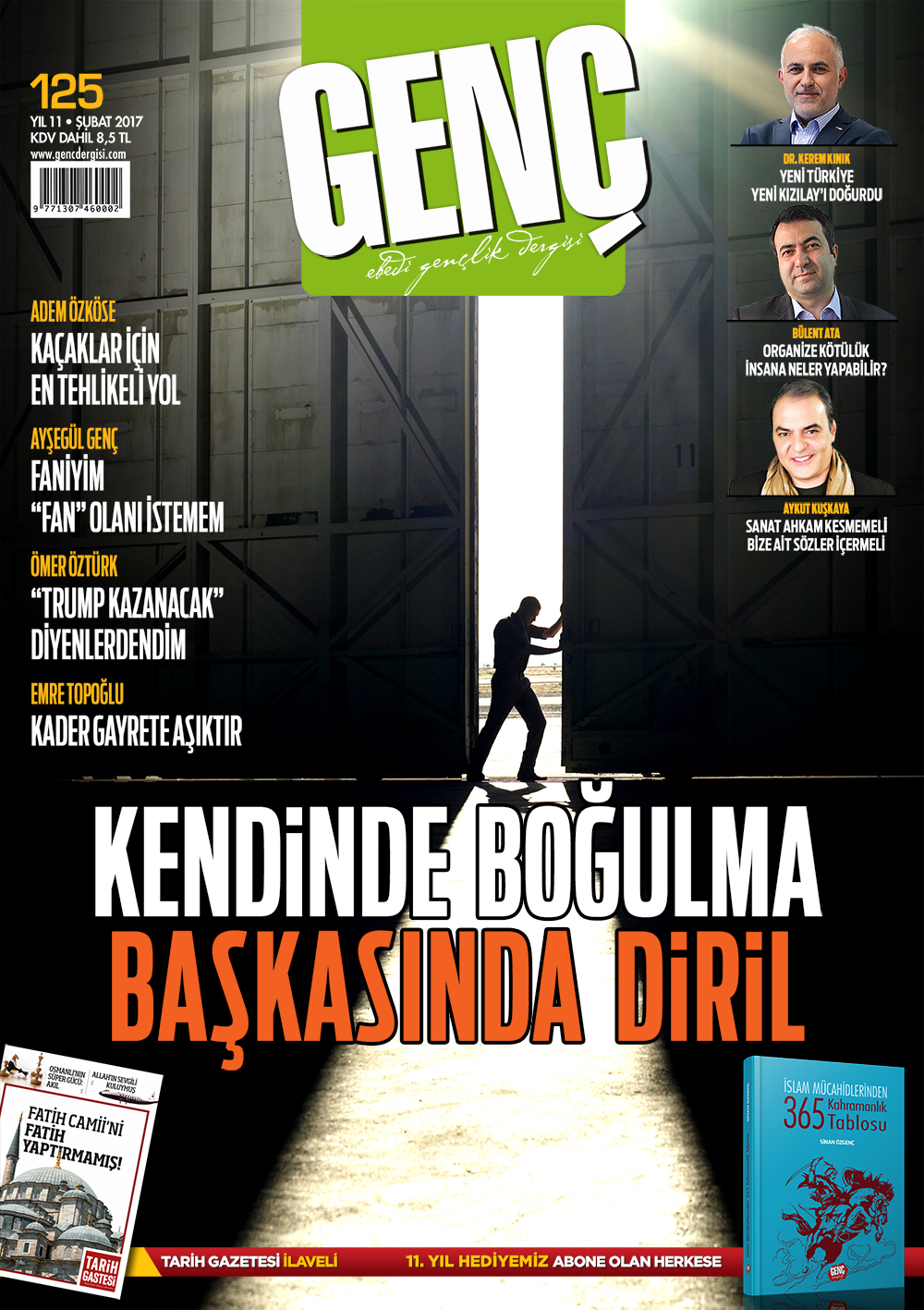 Genç Dergi 125. sayı kapağı — Şubat 2017