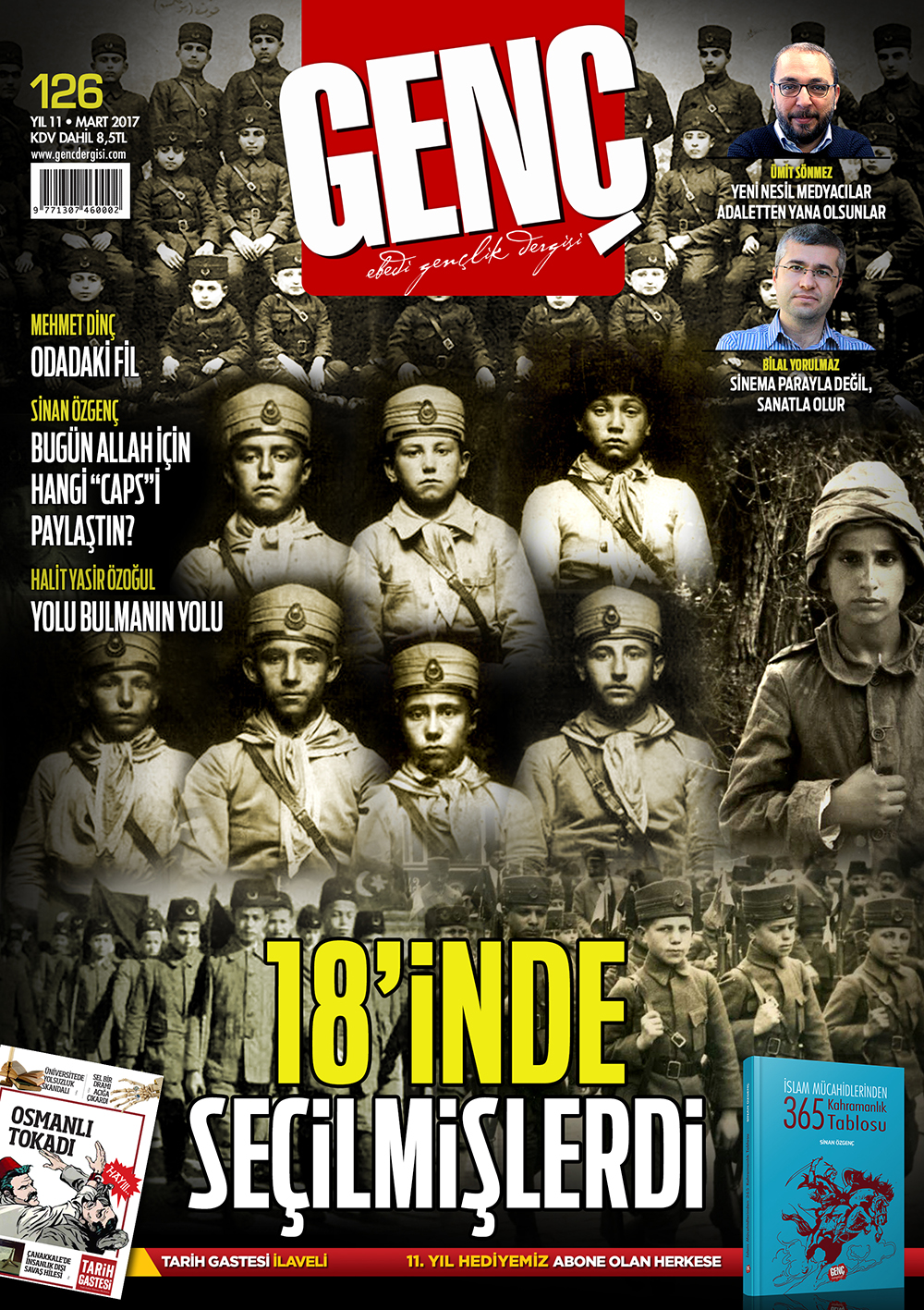 Genç Dergi 126. sayı kapağı — Mart 2017