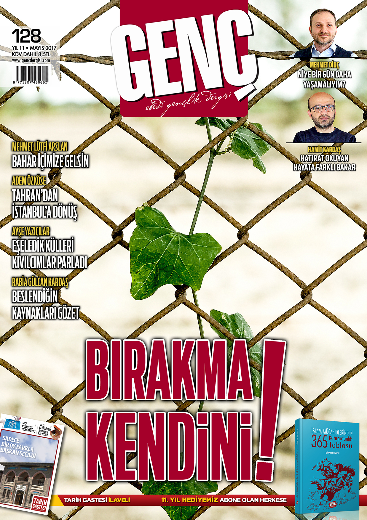 Genç Dergi 128. sayı kapağı — Mayıs 2017