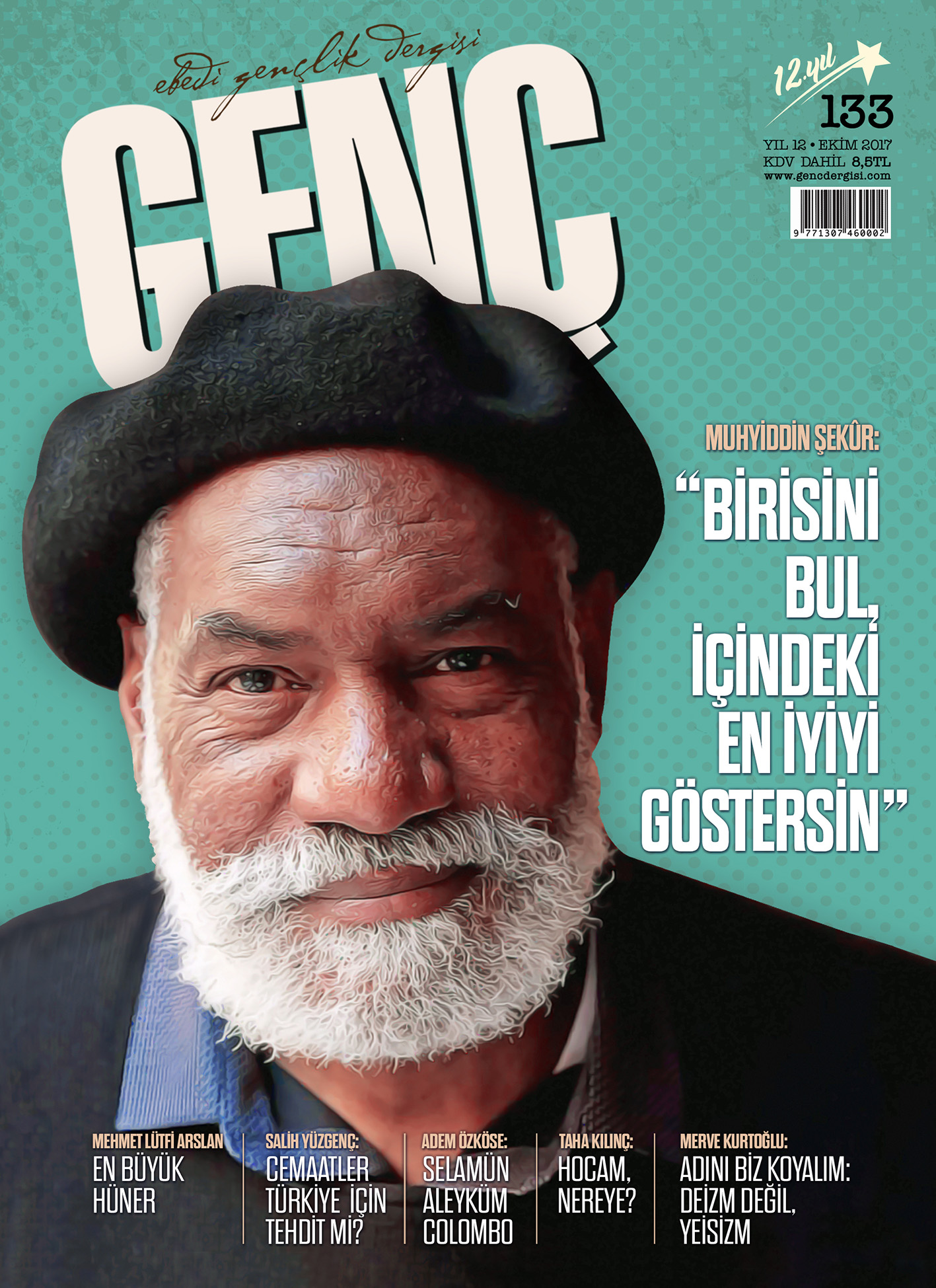 Genç Dergi 133. sayı kapağı — Ekim 2017