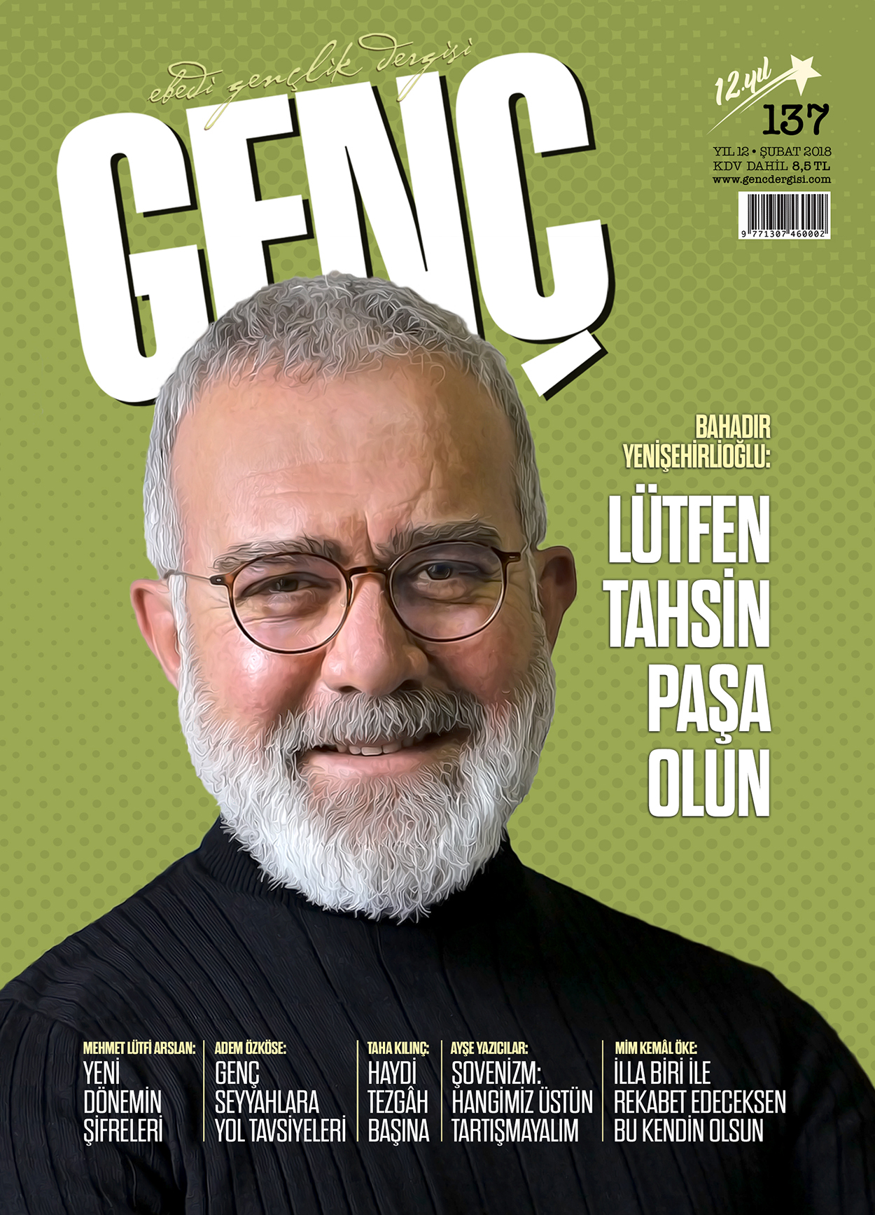 Genç Dergi 137. sayı kapağı — Şubat 2018