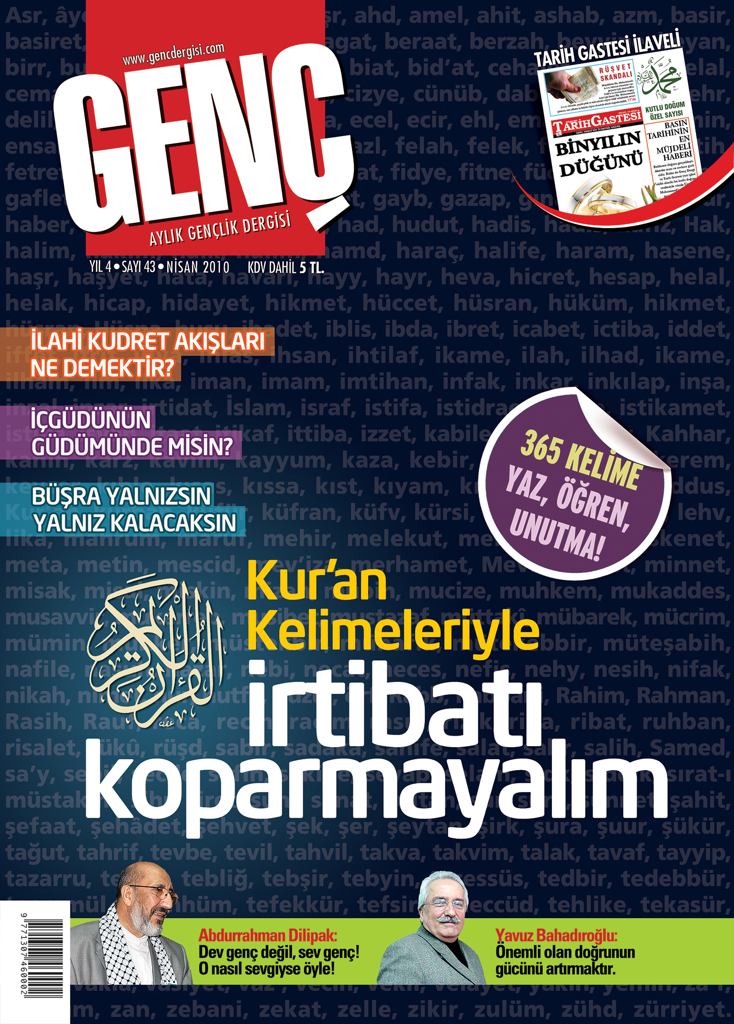 Genç Dergi 43. sayı kapağı — Nisan 2010