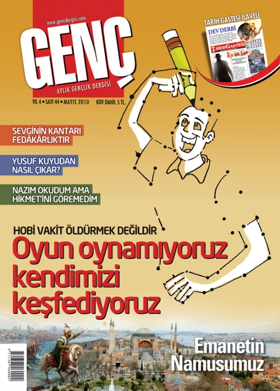 Genç Dergi 44. sayı kapağı — Mayıs 2010