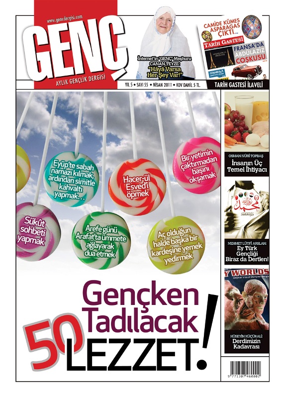 Genç Dergi 55. sayı kapağı — Nisan 2011