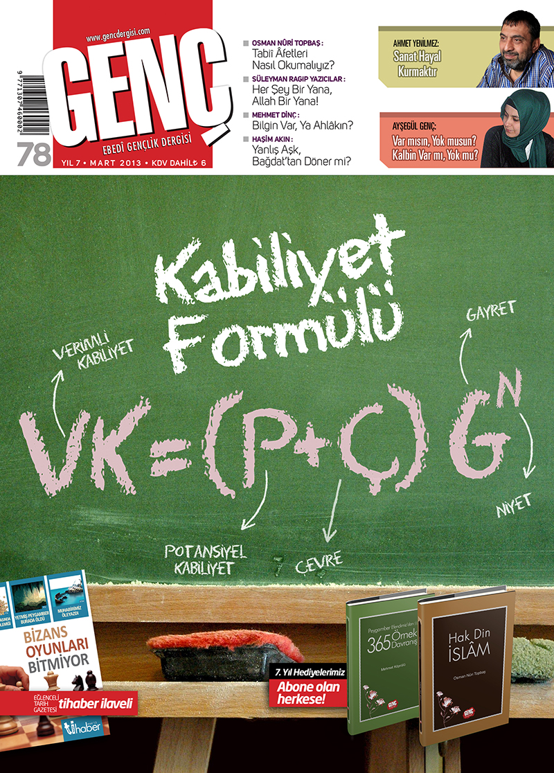Genç Dergi 78. sayı kapağı — Mart 2013
