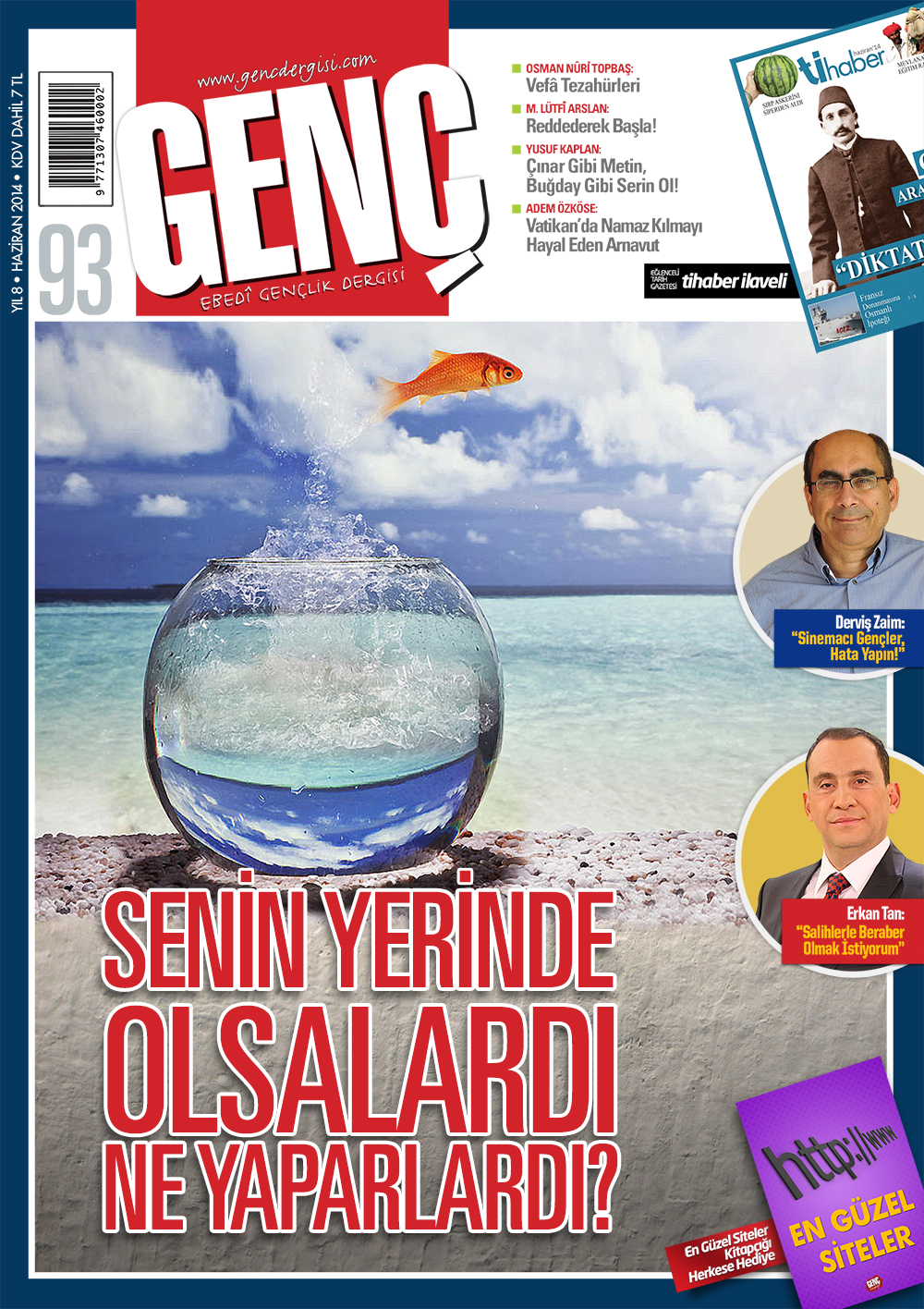 Genç Dergi 93. sayı kapağı — Haziran 2014