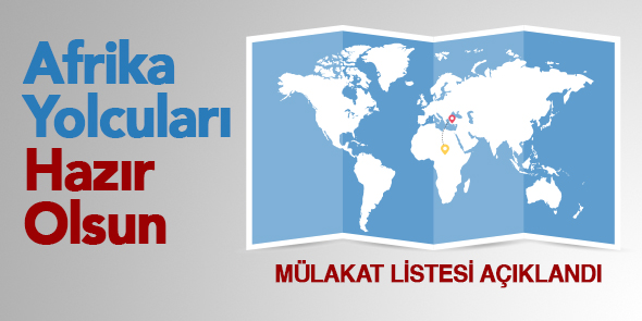 Afrika Yolcuları Hazır Olsun!