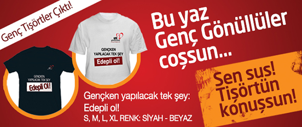 GENÇ Tişörtler Çıktı!
