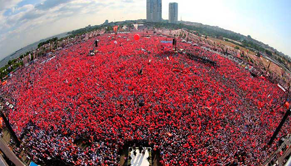 Ak Parti`nin Cevabı: Milli İradeye Saygı Mitingleri