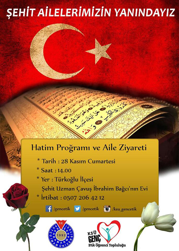 Şehit Ailelerinin Yanındayız