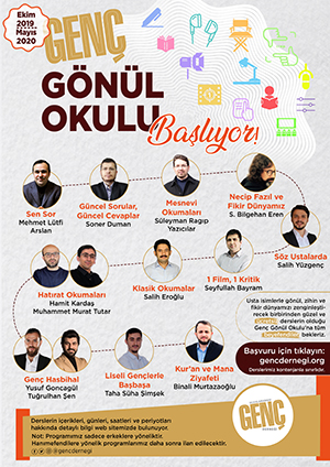Genç Gönül Okulu Yola Çıkıyor