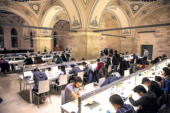 Dünyanın En Modern 10 Kütüphanesinden Biri İstanbul`da