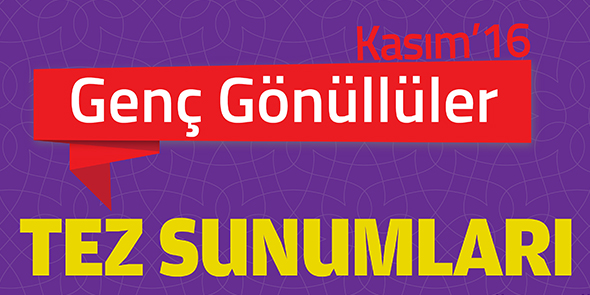 Tez Sunumları Devam Ediyor!