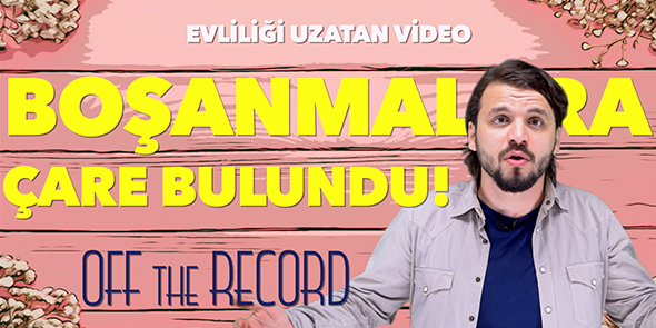 Boşanmalara Çare Bulundu!