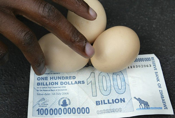 Dünyada En Çok Dolar Trilyoneri Zimbabve`de!