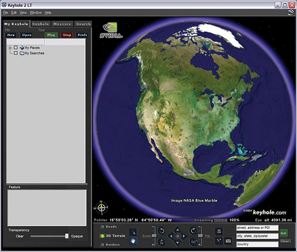 Microsoft`tan Virtual Earth