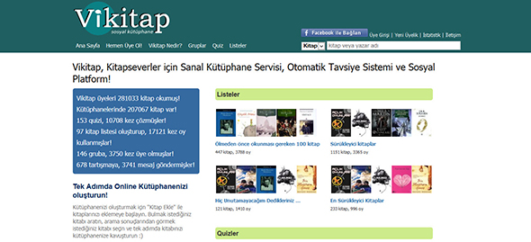 Sanal Kütüphanenizi Doldurun!