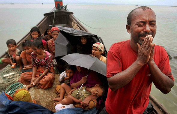 Myanmar`da Müslüman Kanı Akmaya Devam Ediyor