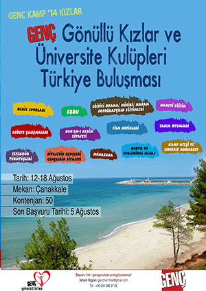 Genç Gönüllü Kızlar Bu Kamplarda Buluşacak!