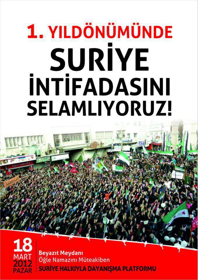 Mazlumlar İçin Meydanlardayız!