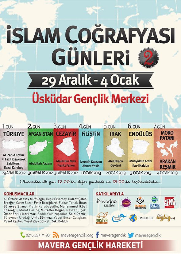 İslam Coğrafyası Türkiye`ye Geliyor