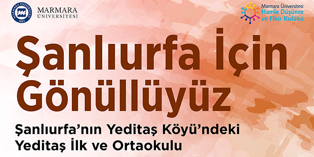 Şanlıurfa İçin Gönüllüyüz