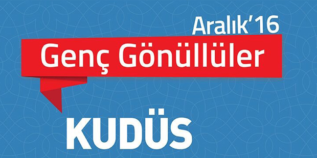 Genç Gönüllüler Bu Hafta Kudüs`ü Konuşuyor