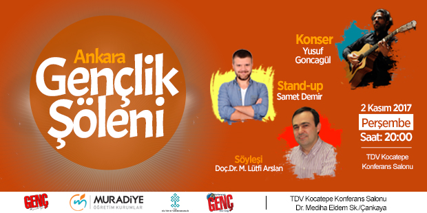 Ankara Gençlik Şöleni`ne Davetlisiniz!