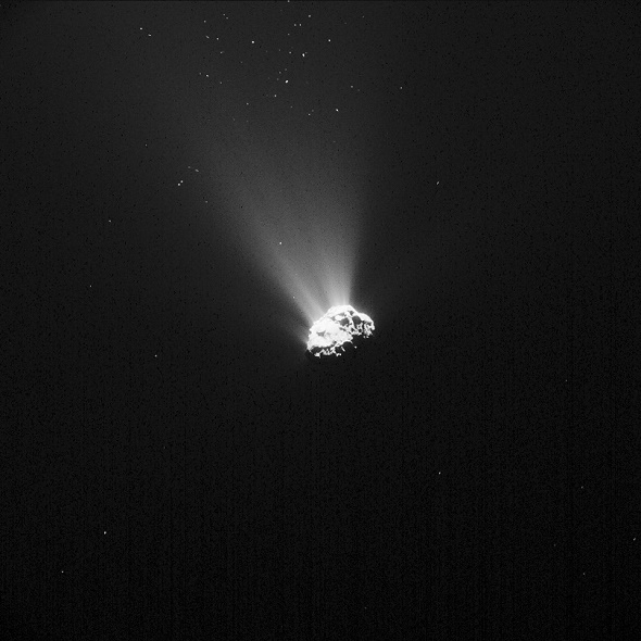 67P Kuyrukluyıldızı`nın Tozları
