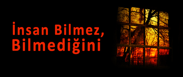 İnsan Bilmez, Bilmediğini