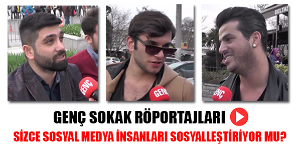 Genç Sokak Röportajları - Sizce Sosyal Medya İnsanları Sosyalleştiriyor mu? (Video)