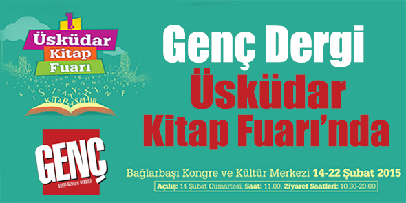 Genç Dergi Üsküdar Kitap Fuarı`nda