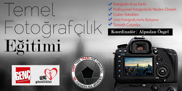 Temel Fotoğrafçılık Atölyesi Başlıyor!