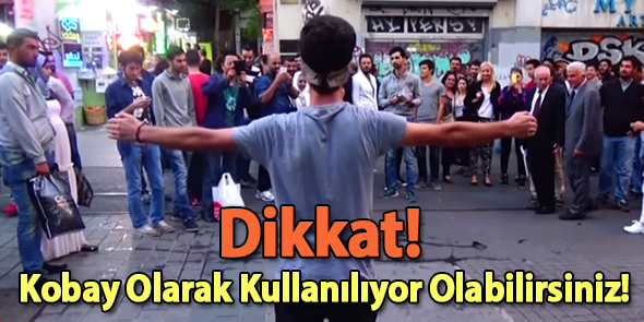 Dikkat! Kobay Olarak Kullanılıyor Olabilirsiniz!