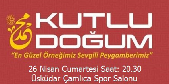 Konserli Kutlu Doğum Programına Davetlisiniz