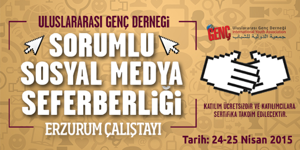 Erzurum`da Sosyal Medya Seferberliği`ni Kaçırmayın!