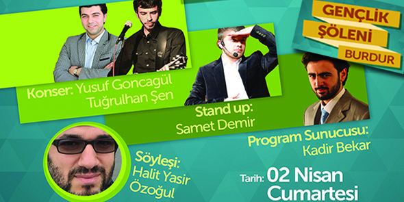 Burdur Gençlik Şöleni`nde Buluşalım!