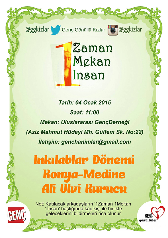 "Uyanış Fecri Ufuklarda Belirmekte Bugün!"