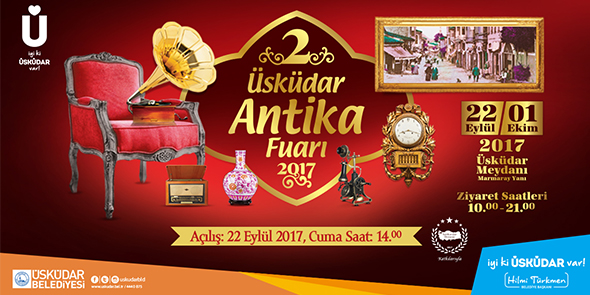 2. Üsküdar Antika Fuarı Başladı!